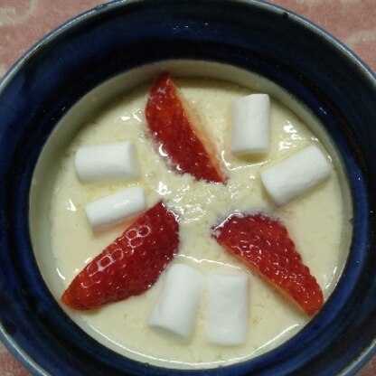 豆乳ヨーグルトで作ってみました(*^^*)レシピありがとうございます。